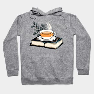 books & coffee lover gift Hoodie